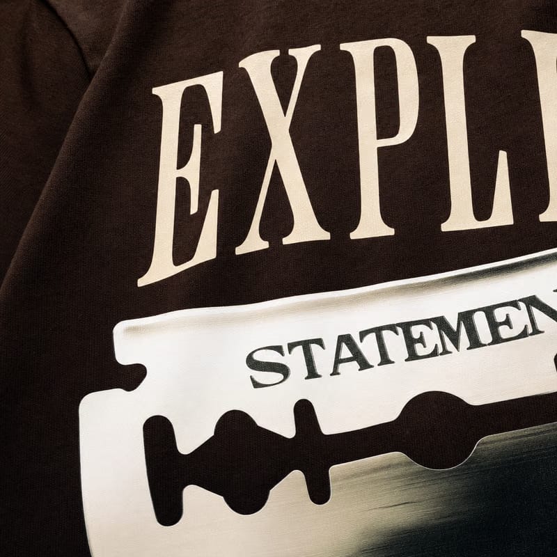 Explicit Statement Brown T-Shirt