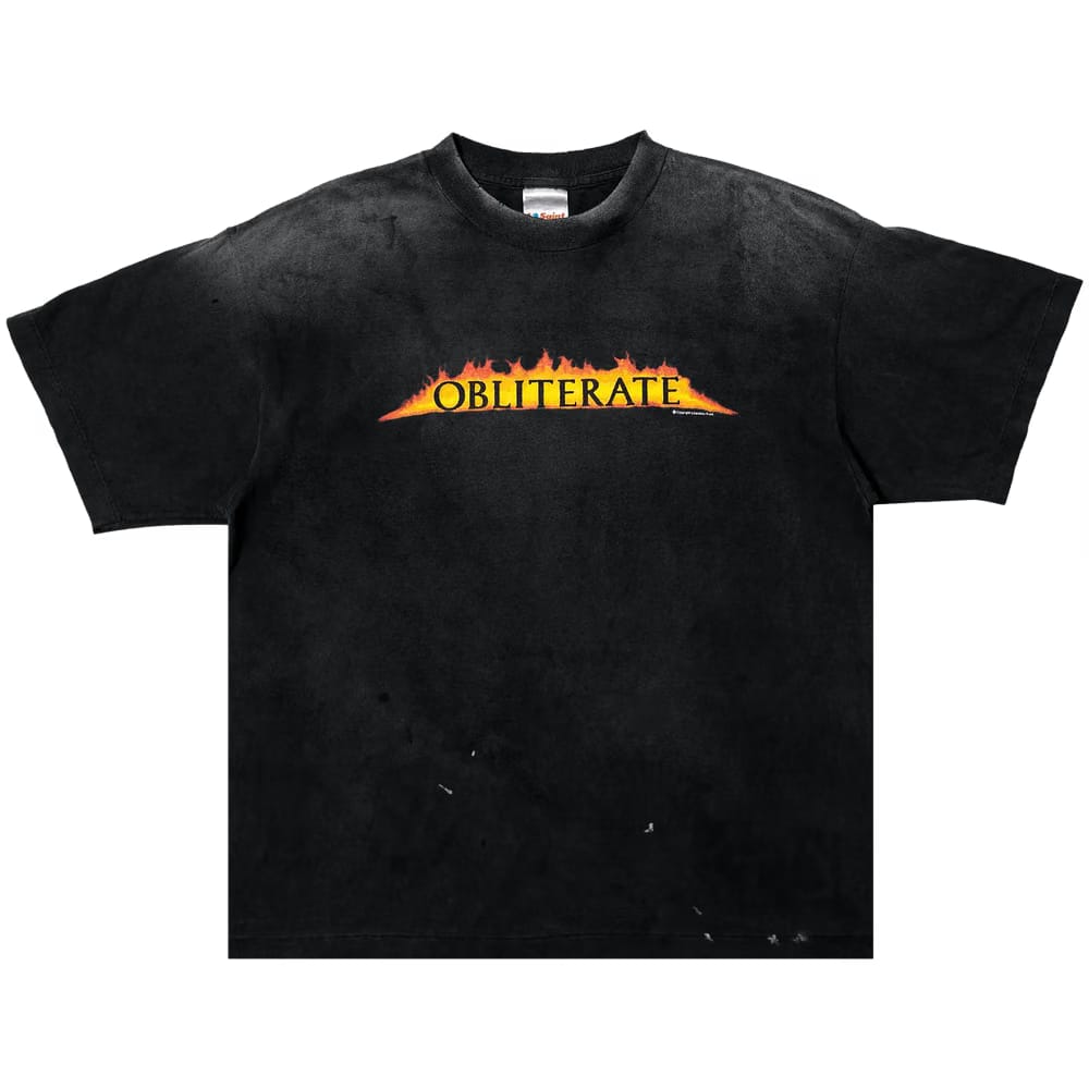 SAINT Mxxxxxx Obliterate T-Shirt Black
