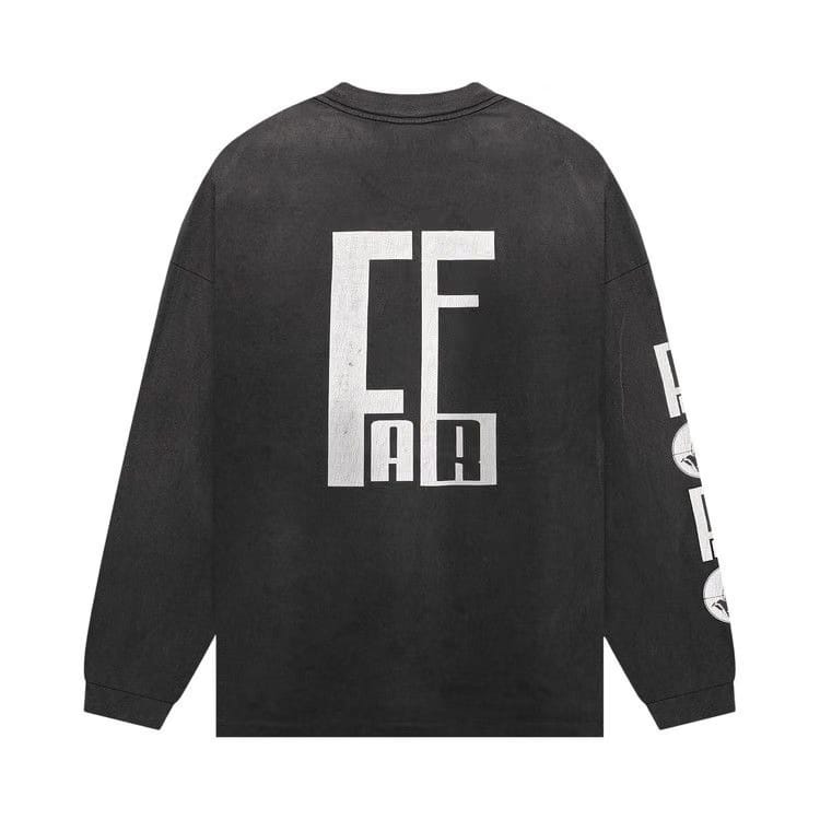 SAINT Mxxxxxx x Fear Of God Long-Sleeve T-Shirt Black