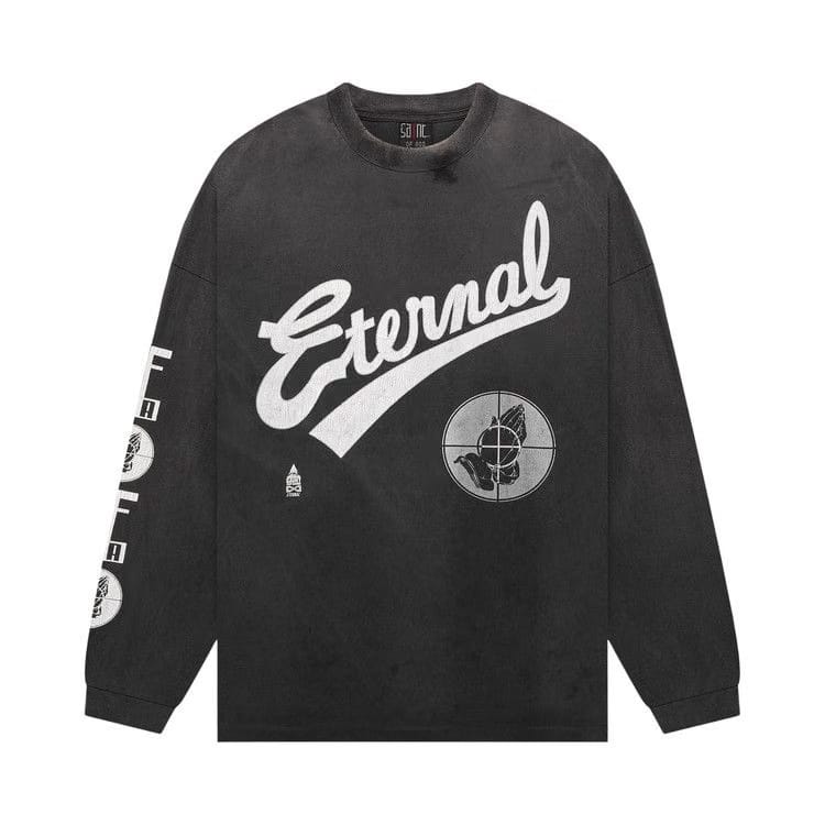 SAINT Mxxxxxx x Fear Of God Long-Sleeve T-Shirt Black