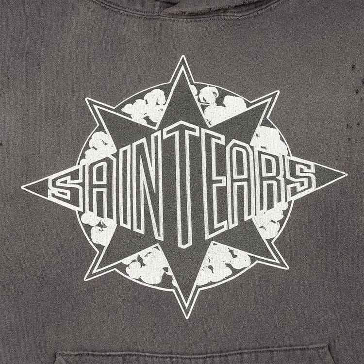 SAINT Mxxxxxx x Denim Tears Saint Tears Hoodie Black