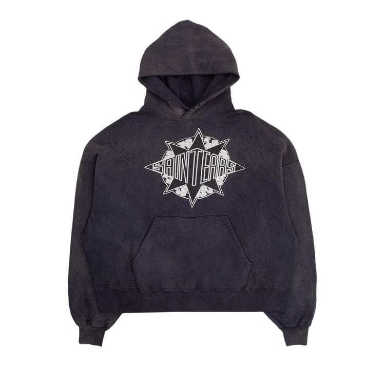SAINT Mxxxxxx x Denim Tears Saint Tears Hoodie Black