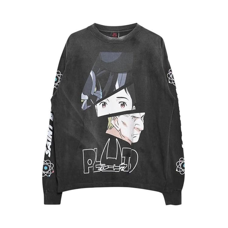SAINT Mxxxxxx Pluto Long-Sleeve T-Shirt Black