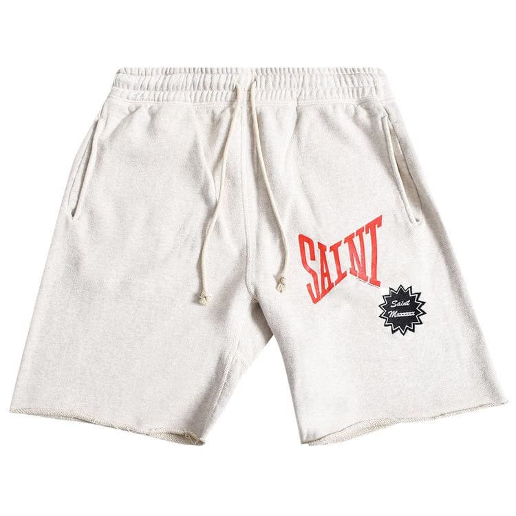 SAINT Mxxxxxx Saint Logo Shorts Grey