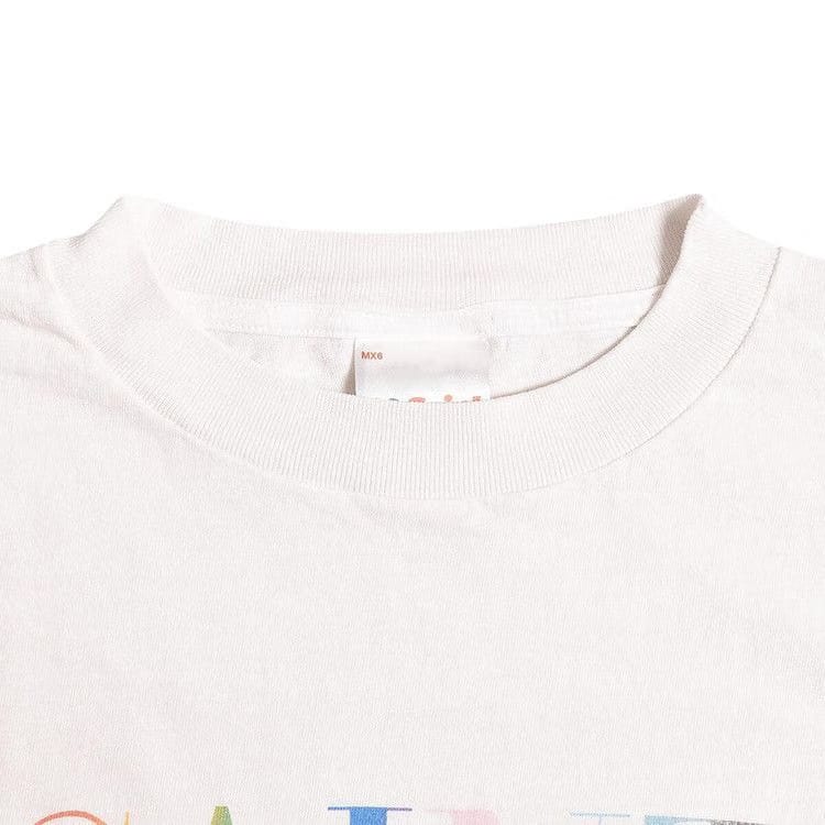 SAINT Mxxxxxx Rainbow Saint Shorts-Sleeve T-Shirt White