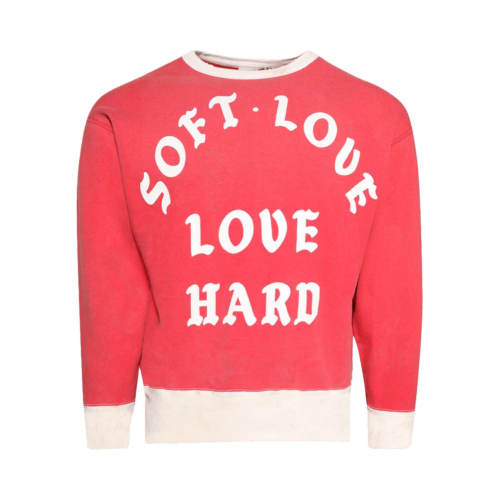 SAINT Mxxxxxx Soft Love Sweatshirt Red