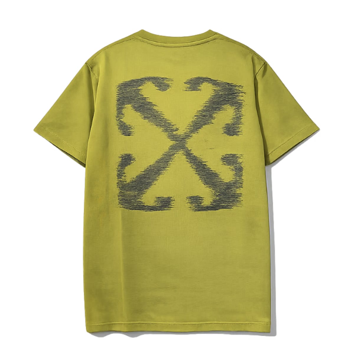 Off White Script Arrow Green T-Shirt