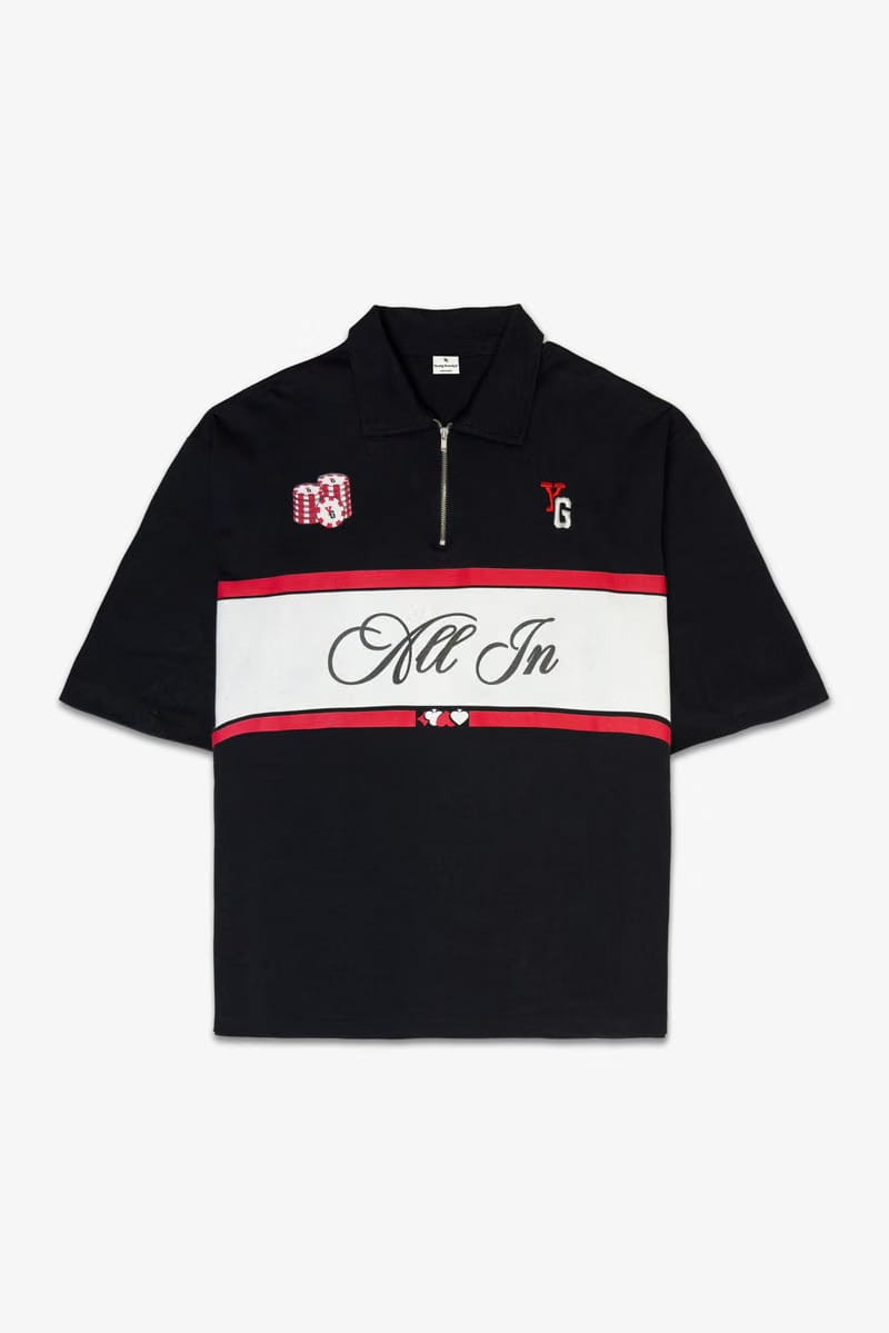 QUARTER ZIP POLO
