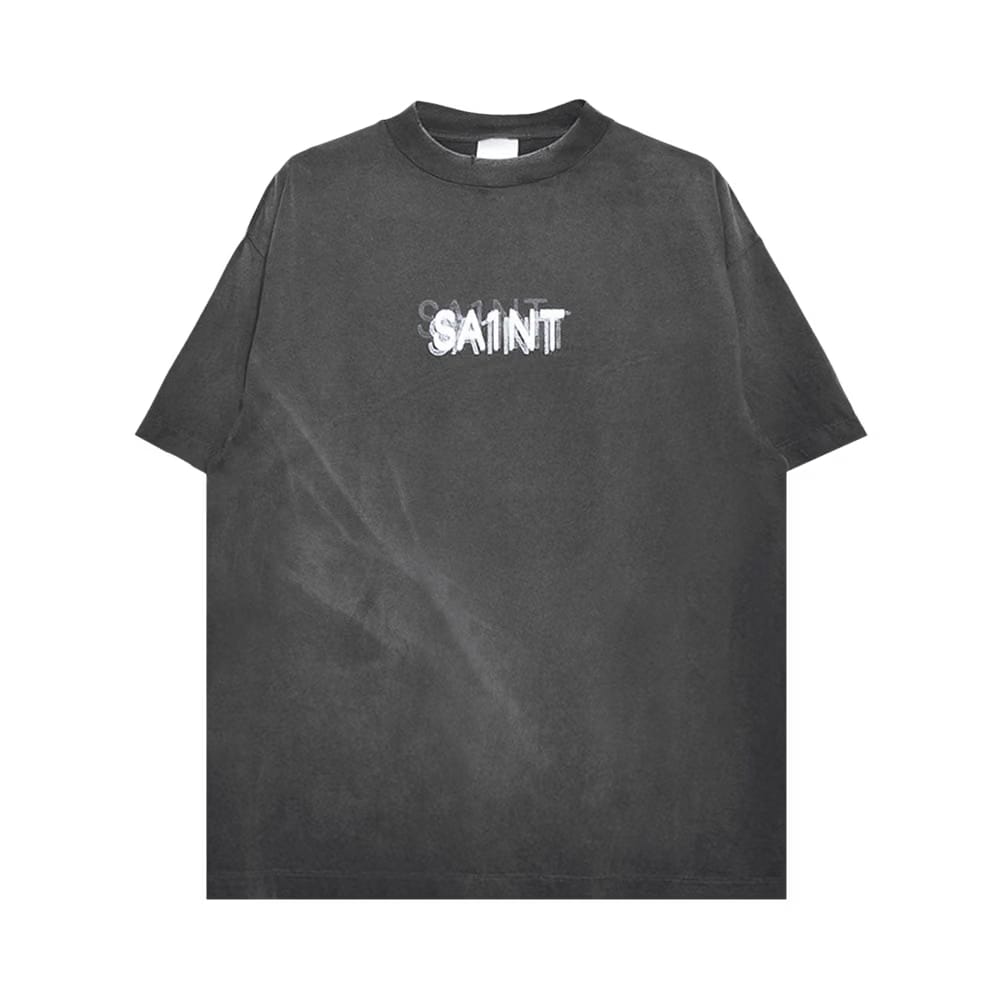 SAINT Mxxxxxx Seven Deadly Shorts-Sleeve T-Shirt Black