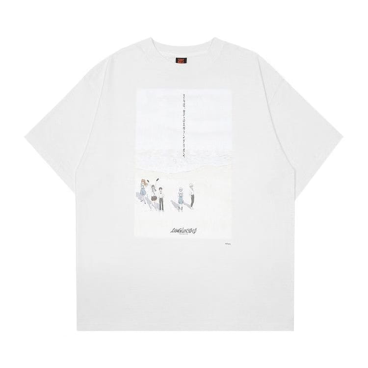 SAINT Mxxxxxx x Evangelion T-Shirt White