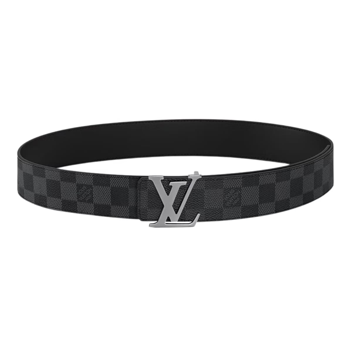 LV Initiales 40mm Reversible Graphite Belt