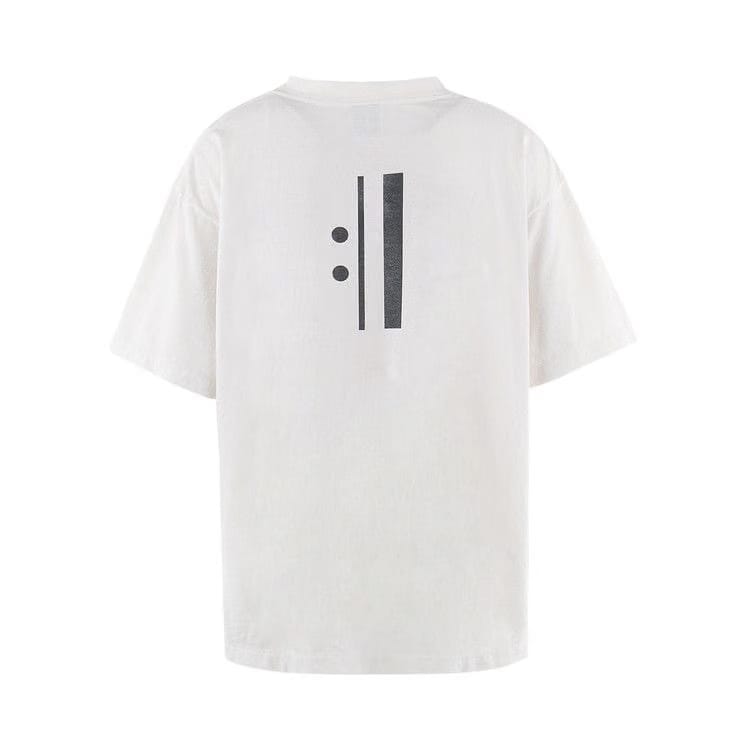 SAINT Mxxxxxx x Evangelion x GEEKS RULE T-Shirt Orange/White