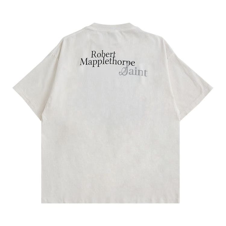 SAINT Mxxxxxx x Robert Mapplethorpe Embrace T-Shirt White