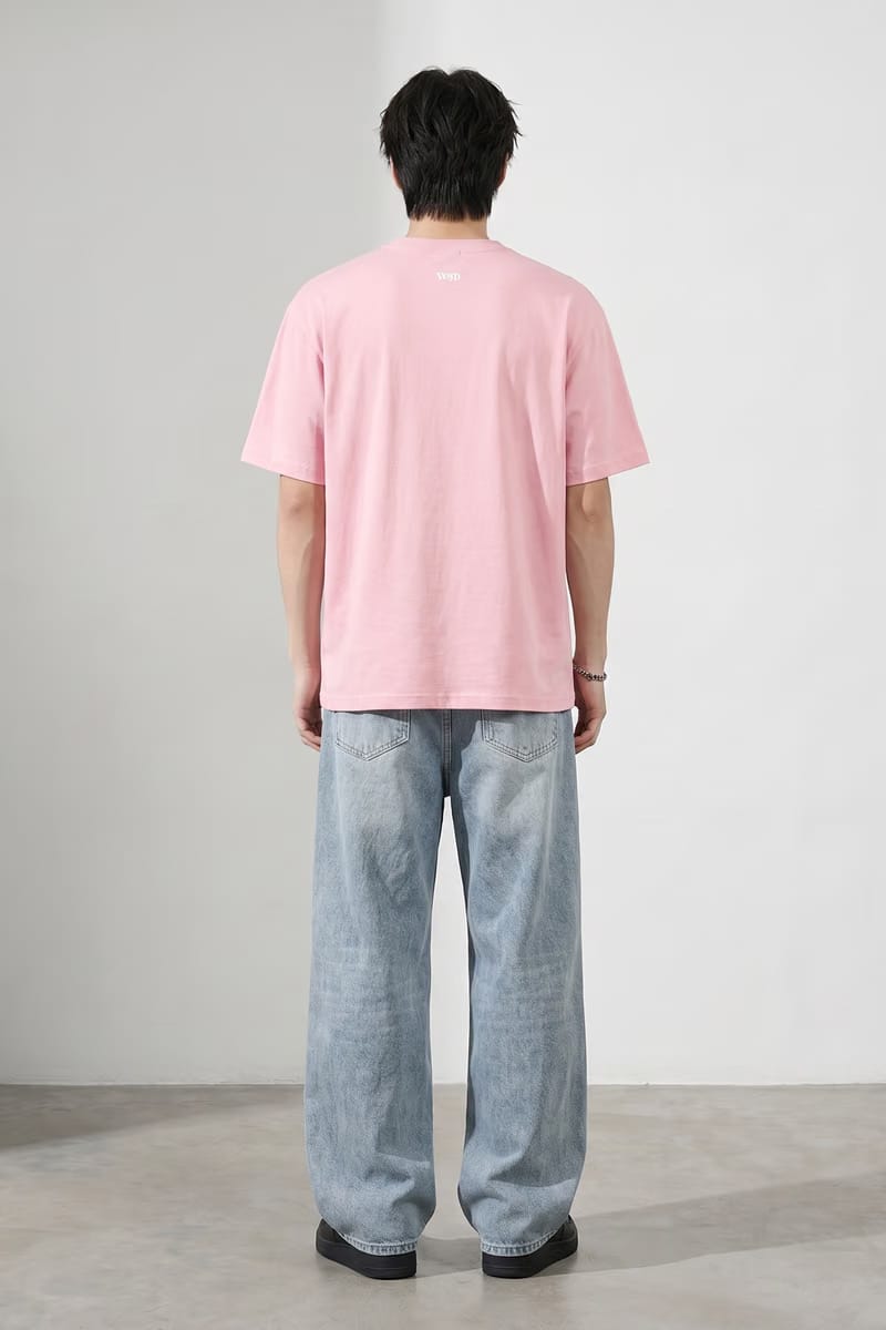 Voyd Cracked Identity Pink T-shirt