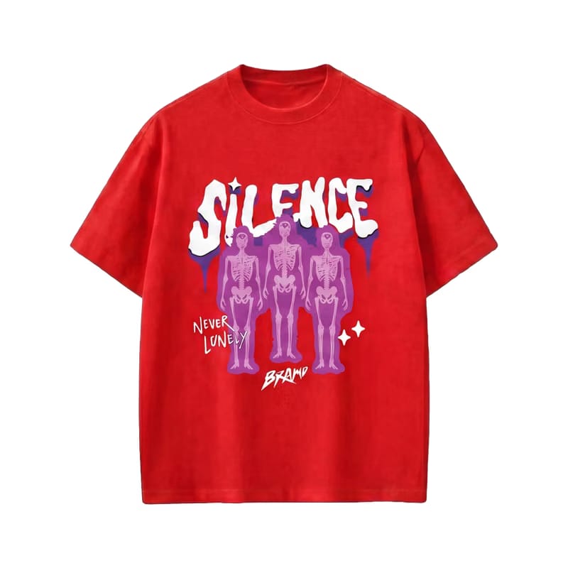 Voyd Cracked Identity Red T-shirt