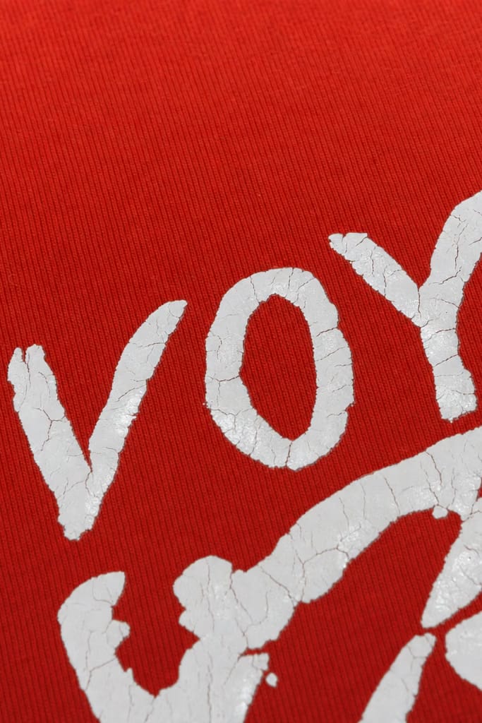 Voyd Cracked Identity Red T-shirt