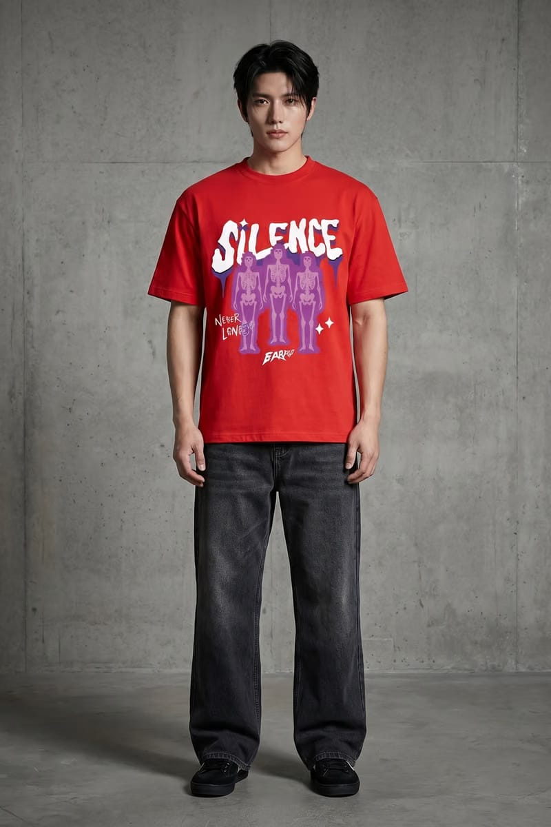 Voyd Cracked Identity Red T-shirt