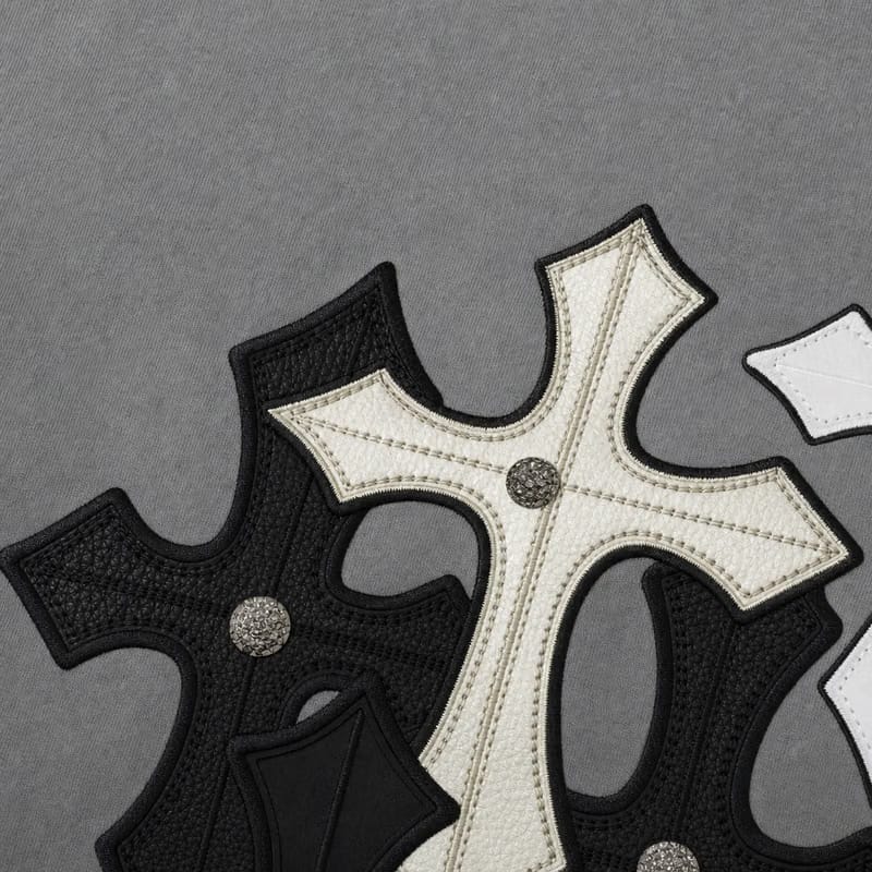 Blacklist Crosses Black Gray T-Shirt