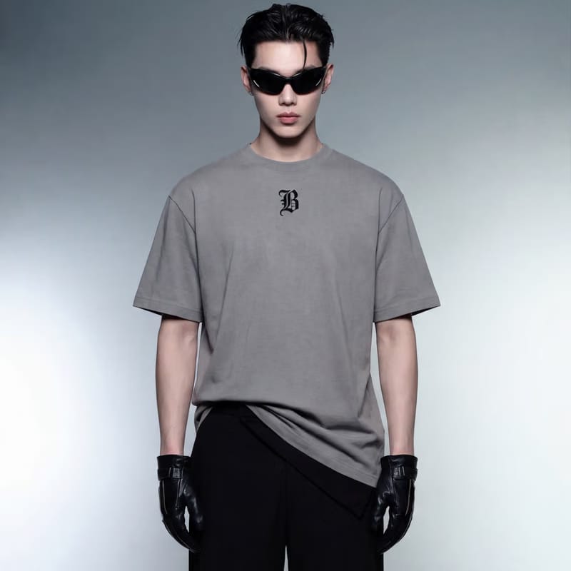 Blacklist Crosses Black Gray T-Shirt