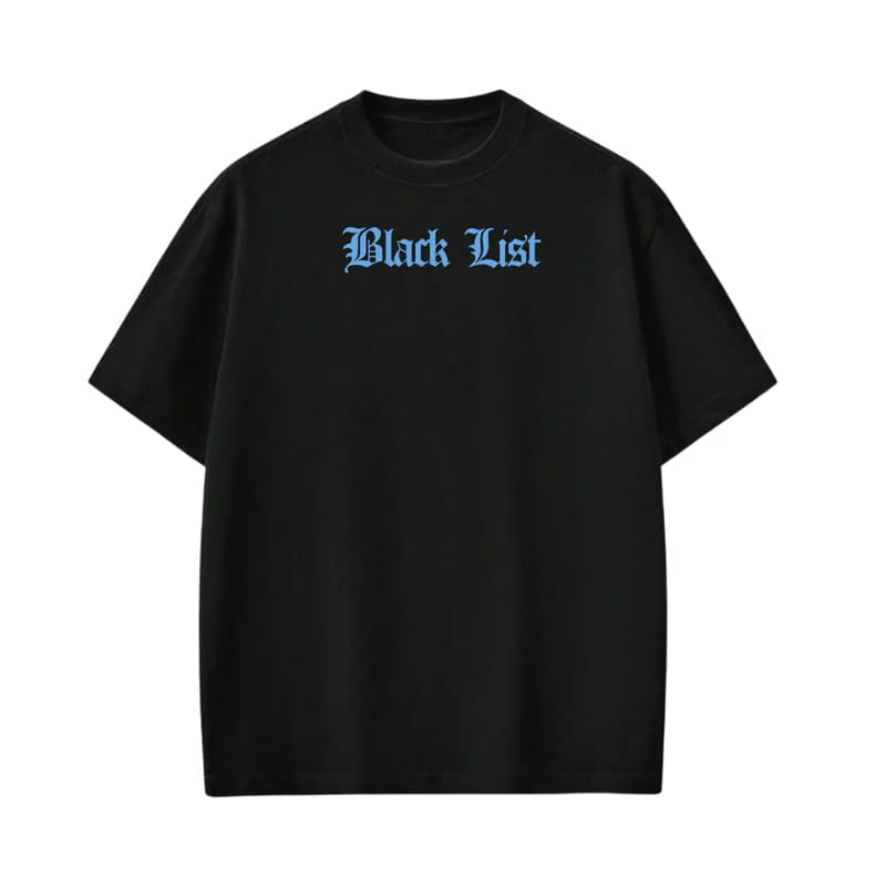 Blacklist Crosses Black T-Shirt