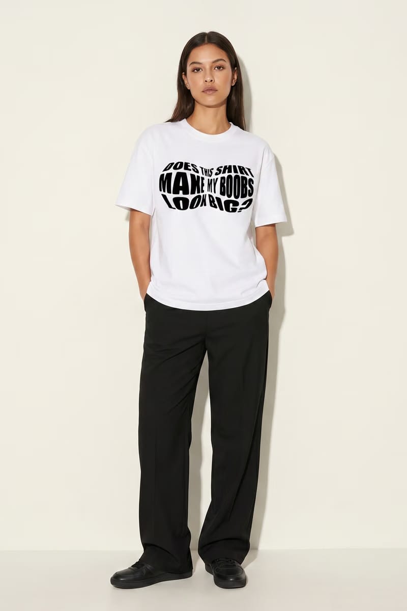 Voyd Divine Chaos White T-shirt