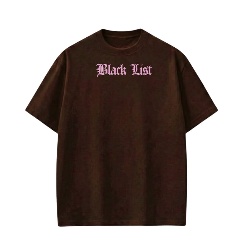 Blacklist Crosses Brown T-Shirt