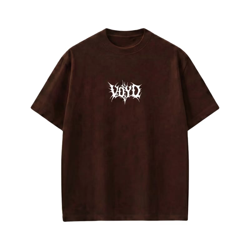 Voyd Holy Chaos Brown T-shirt