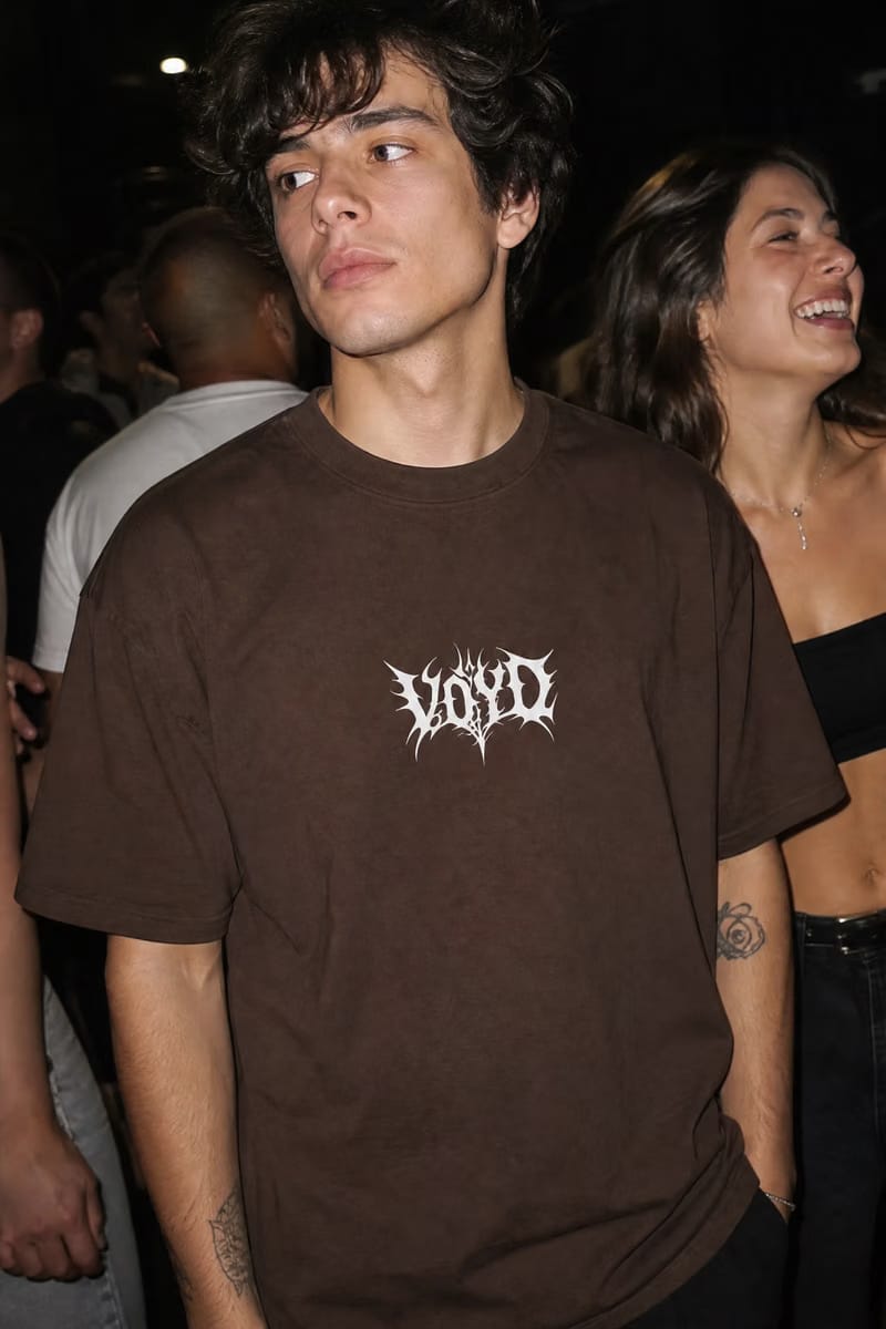 Voyd Holy Chaos Brown T-shirt