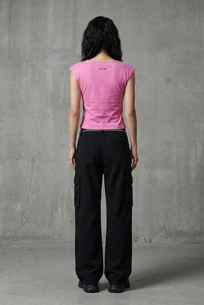 City Off Domes Nova Fade Pink Tank Top