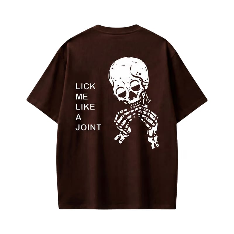 Voyd Like a Joint Brown T-shirt
