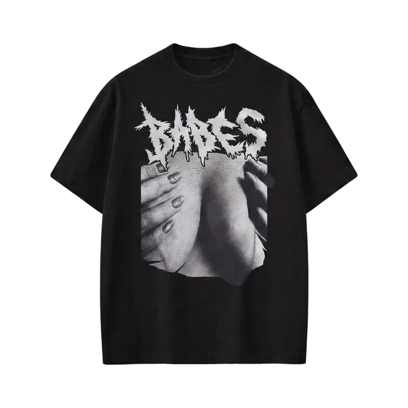 Voyd Love in Pieces Black T-shirt