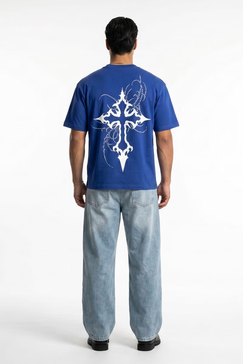 Voyd Sacred Damage Blue T-shirt