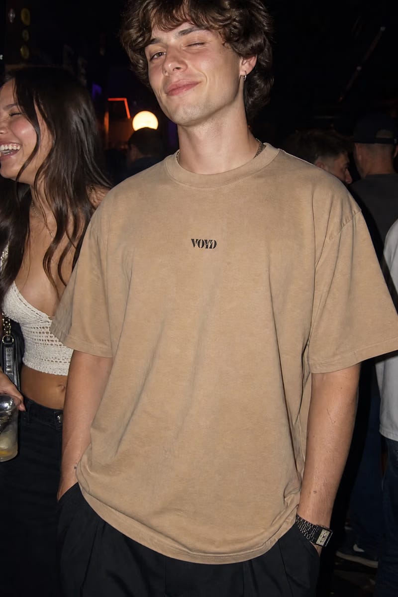 Voyd Skinny Bitch Beige T-shirt