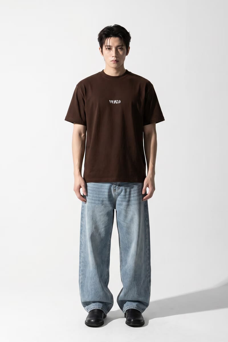 Voyd Skull Syndicate Brown T-shirt