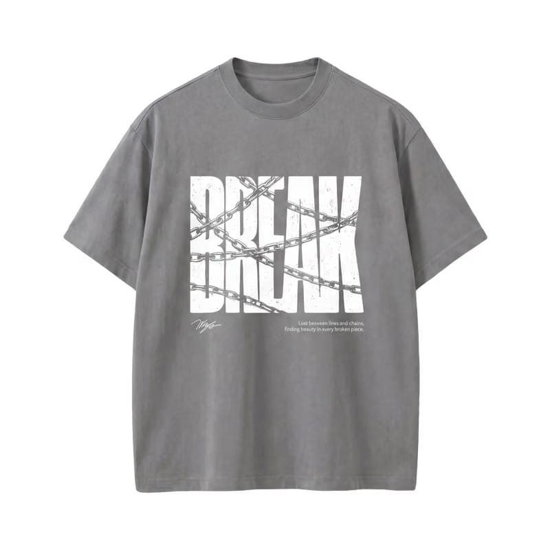 Voyd Soft Break Gray T-shirt