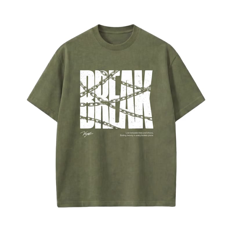 Voyd Soft Break Olive T-shirt