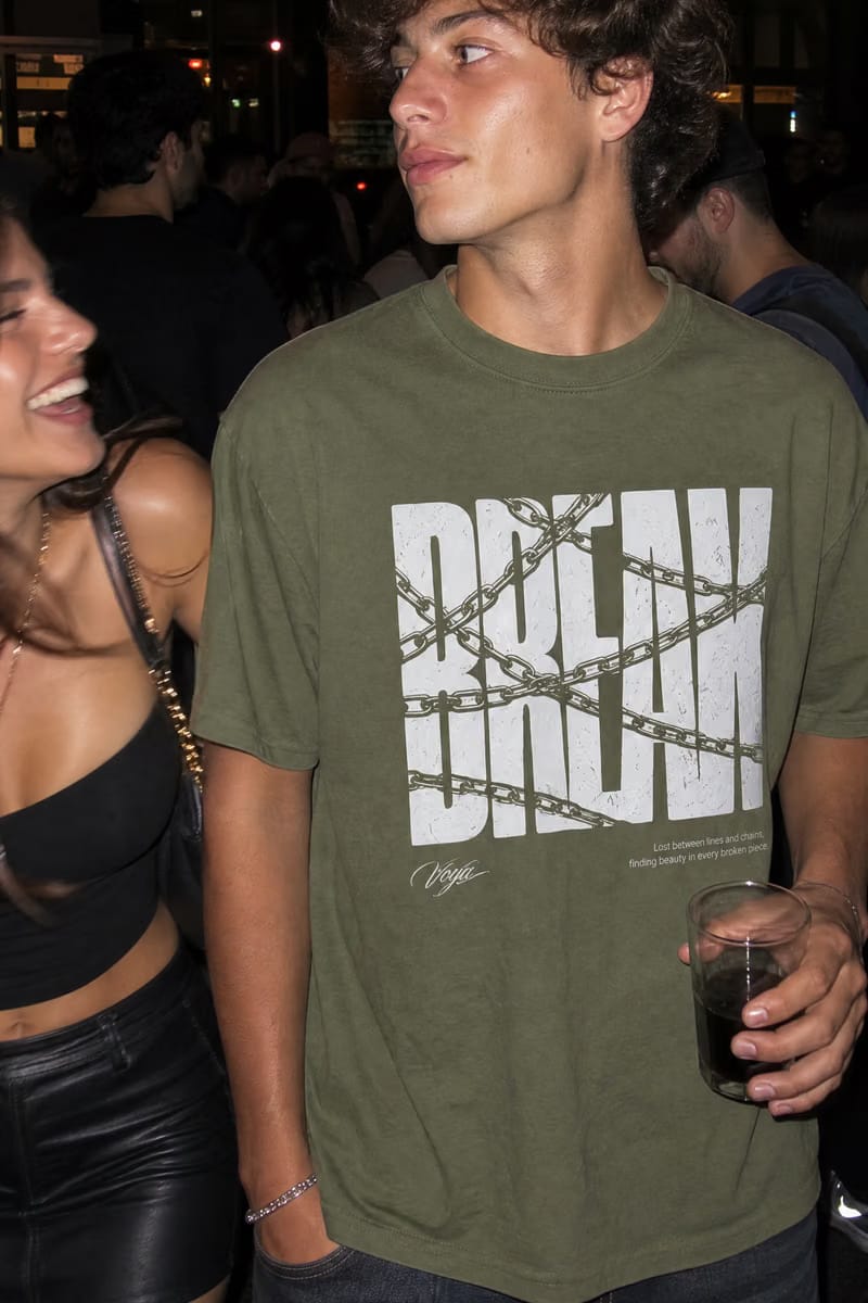 Voyd Soft Break Olive T-shirt