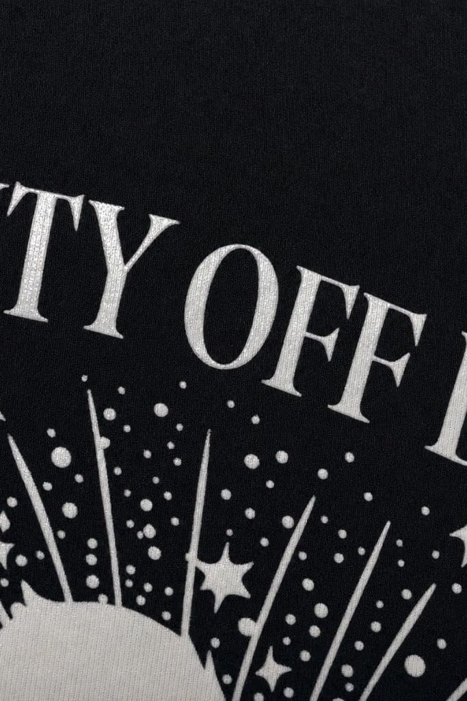 City Off Domes Star Explosion Black Tank Top