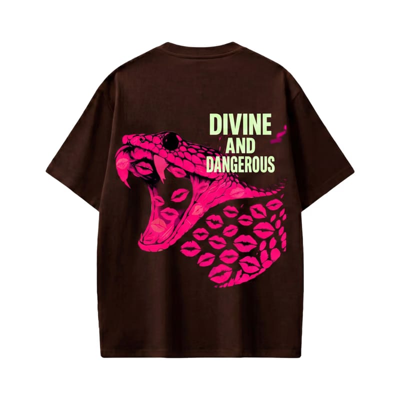 Voyd Venom Divine Brown T-shirt