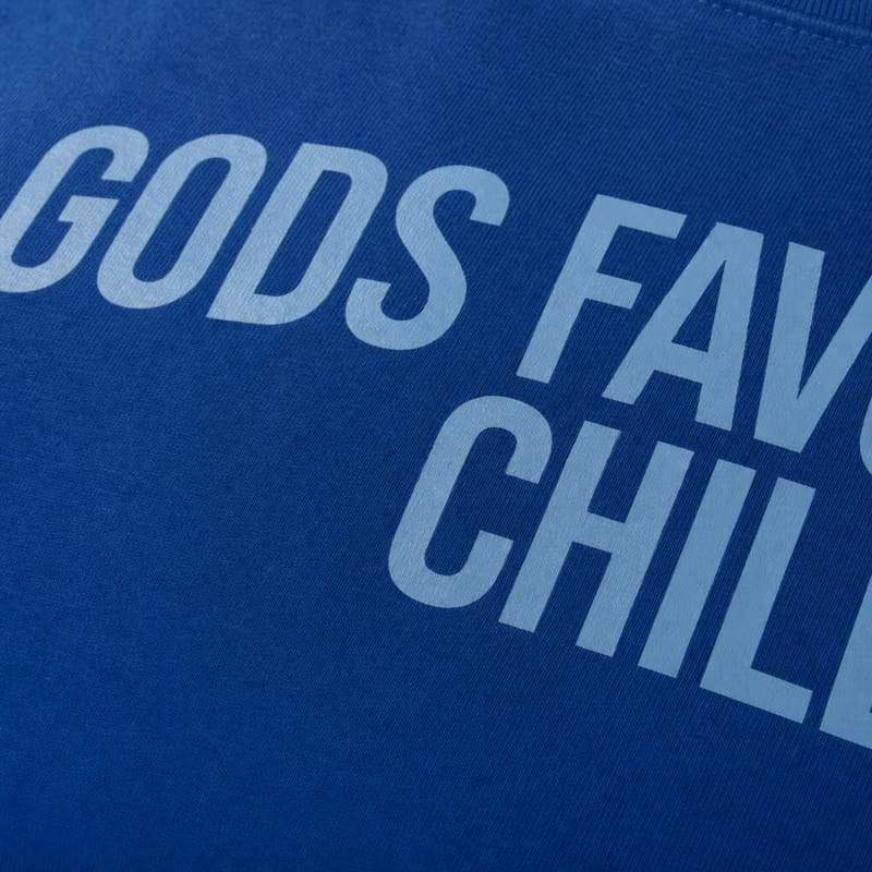 Gods Favourite Child Blue T-Shirt
