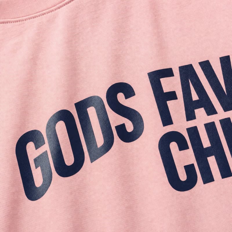 Gods Favourite Child Pink T-Shirt