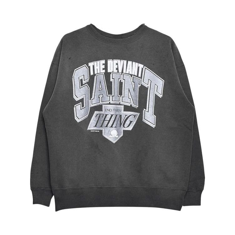 SAINT Mxxxxxx Deviant Crewneck Sweatshirt Black