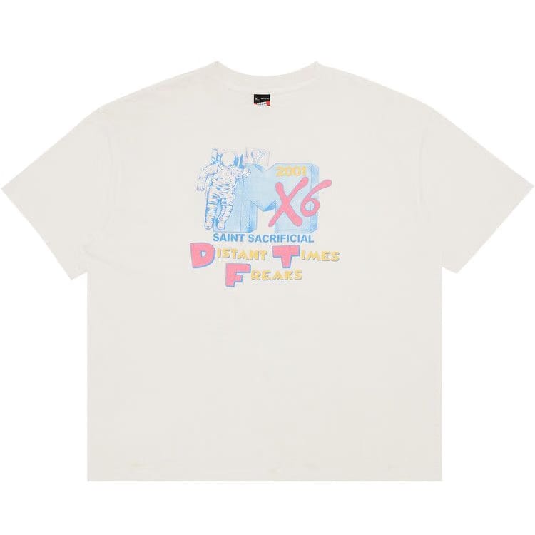 SAINT Mxxxxxx Astro T-Shirt White