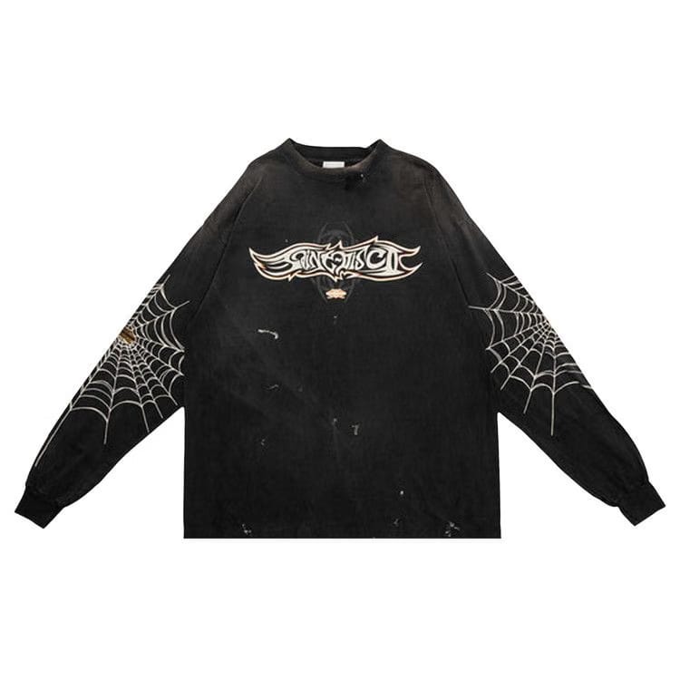 SAINT Mxxxxxx Insanity Long-Sleeve T-Shirt Black