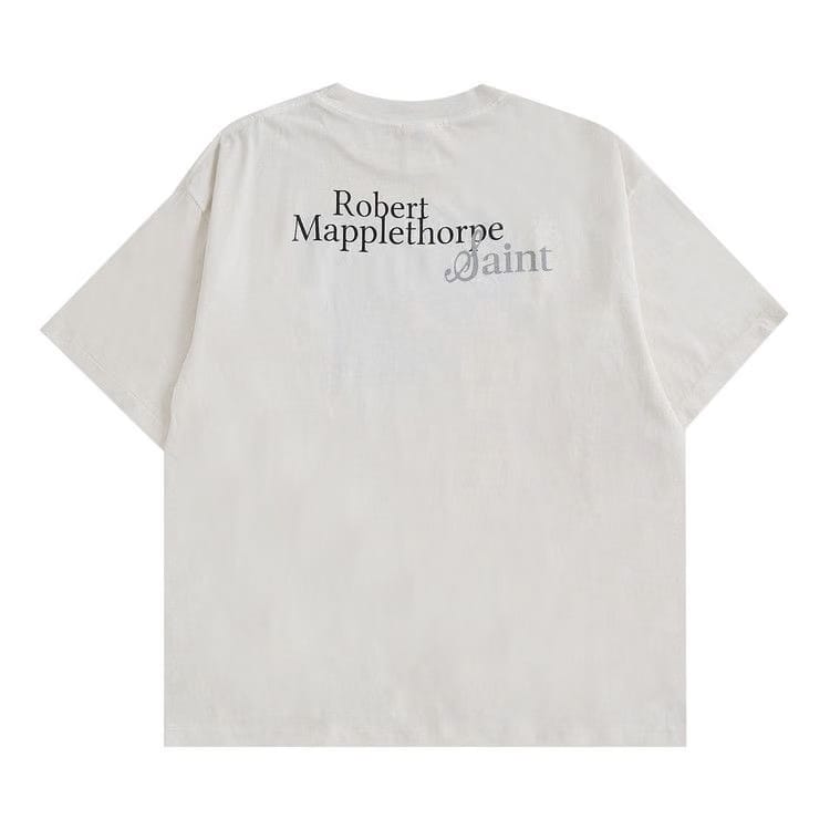 SAINT Mxxxxxx x Robert Mapplethorpe Calla Lily T-Shirt White