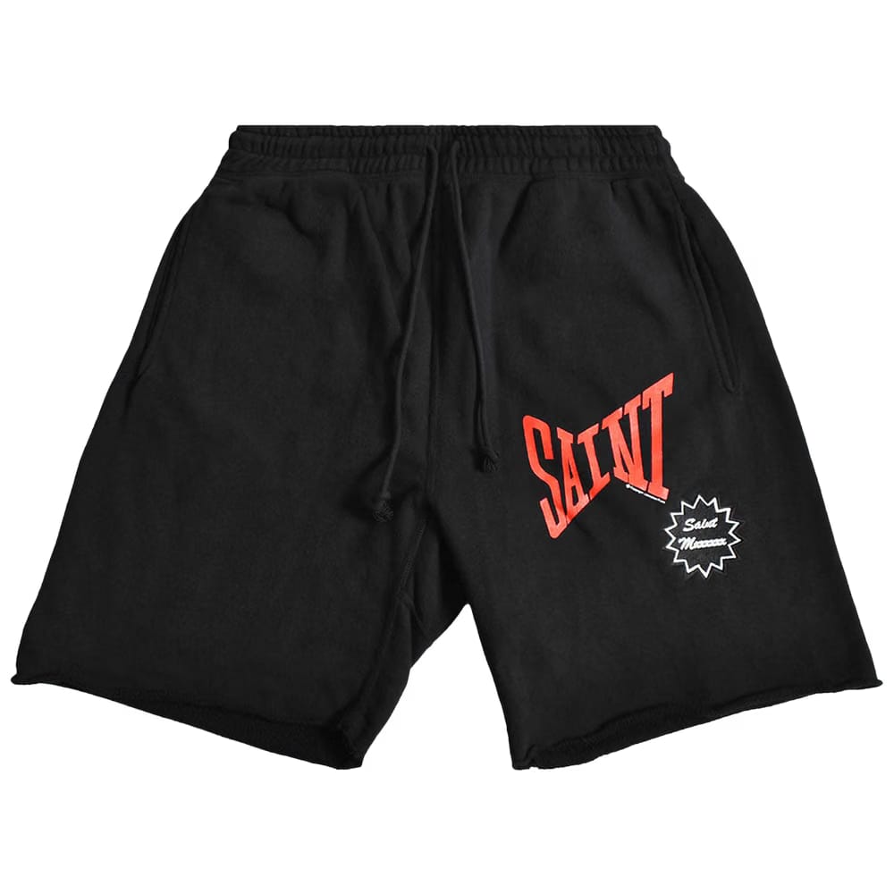 SAINT Mxxxxxx Saint Sweat Shorts Black