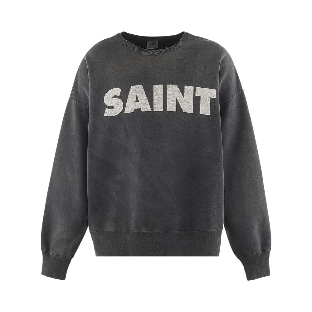 SAINT Mxxxxxx Saint Crew Sweatshirt Black