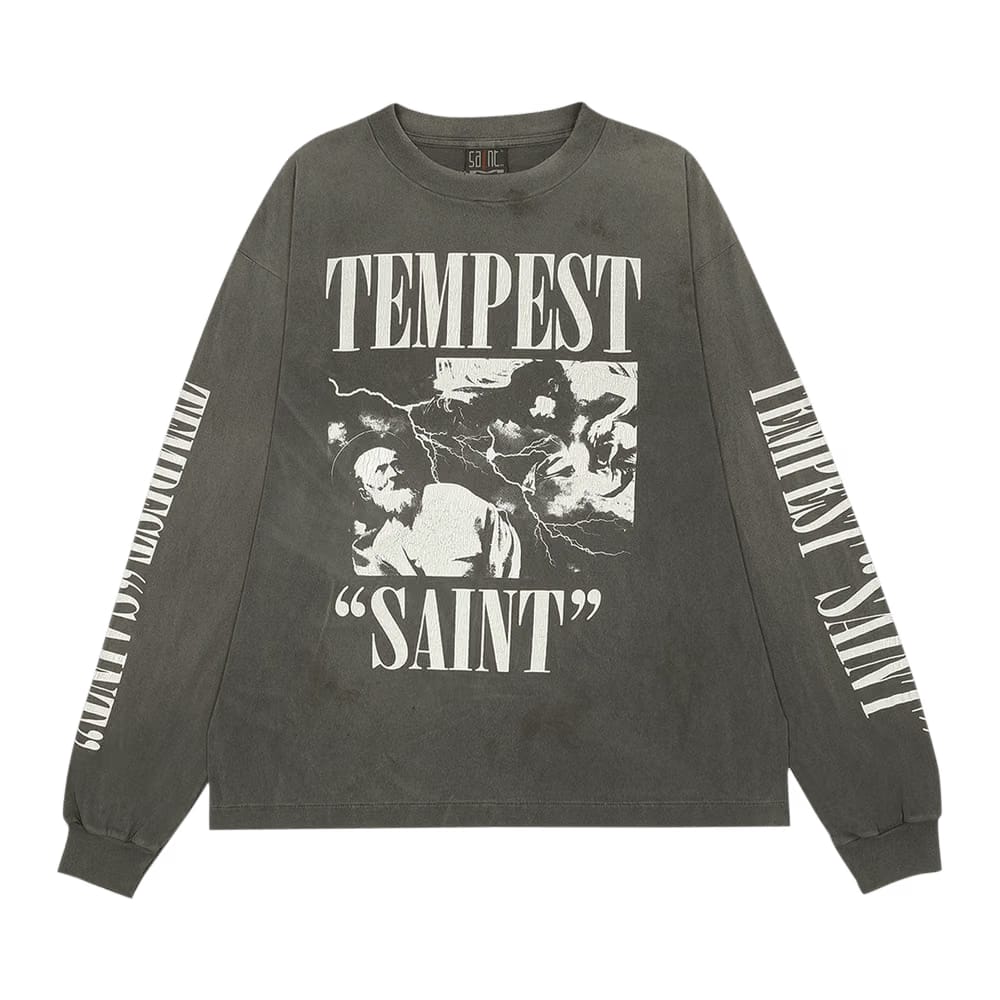 SAINT Mxxxxxx Tempest Long-Sleeve T-Shirt Black
