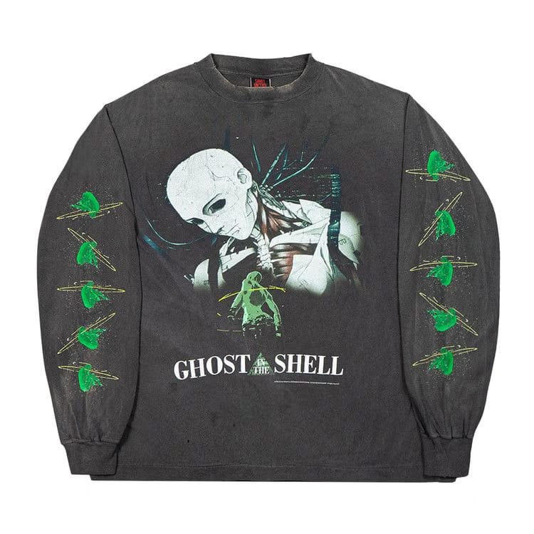 SAINT Mxxxxxx Gits Long-Sleeve T-Shirt Black
