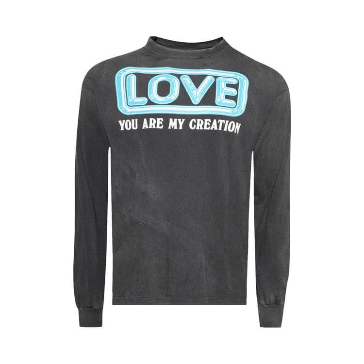 SAINT Mxxxxxx Love Long-Sleeve T-Shirt Black